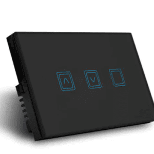 תריס משולב תאורה שחור סמיקום